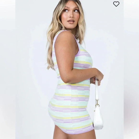 Princess Polly FERN MINI DRESS MULTI - Picture 3 of 10